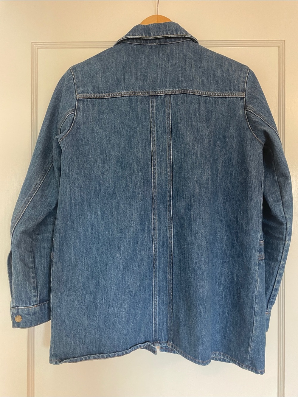 Sezane Will Jacket in Denim - Picture 2 of 3